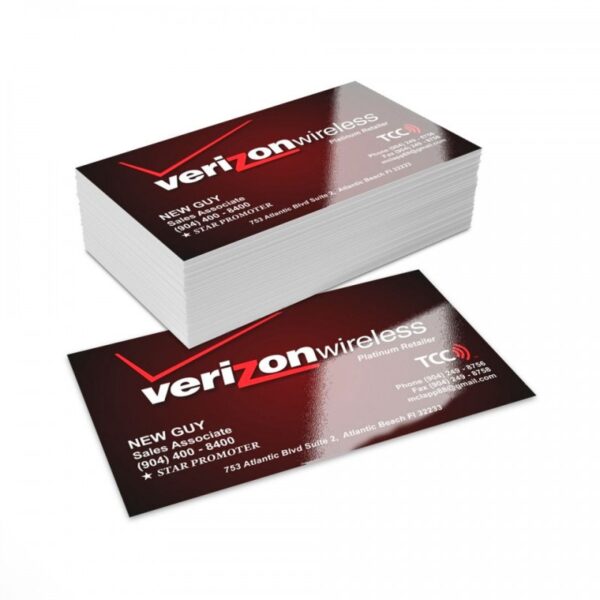 Tarjeta personal Brillo
